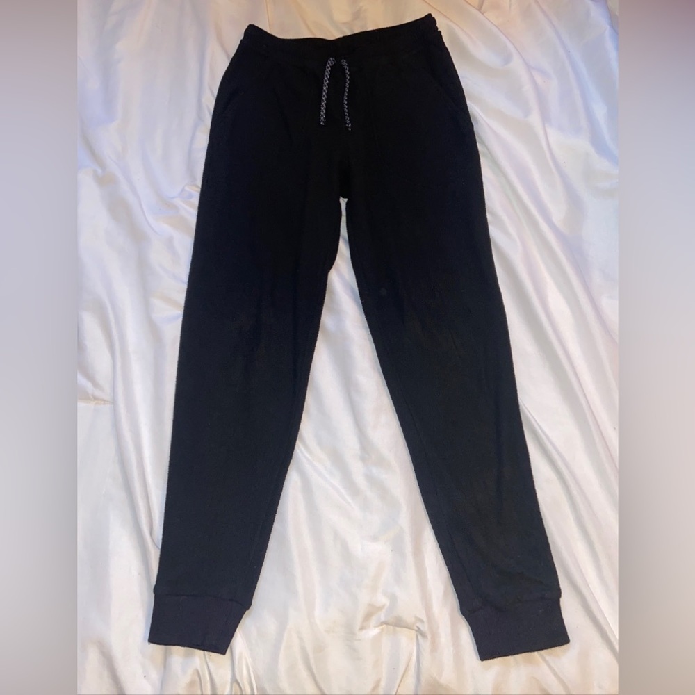Patagonia Youth Micro D Joggers Black Kid's Children's Size Medium (10)